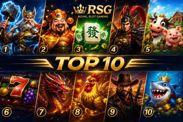 2026皇家電子RSG熱門遊戲排行｜Top10必玩老虎機推薦與特色解析